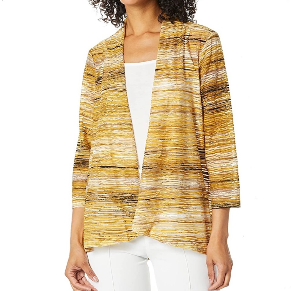 Kasper Lightweight Shrug Kimono Shrug Open Cardigan